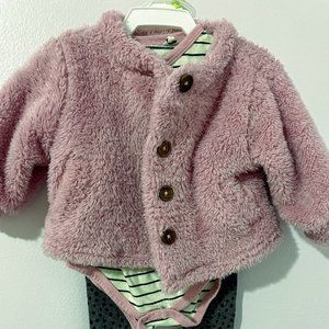 JESSICA SIMPSON baby girl set 3/6 months.